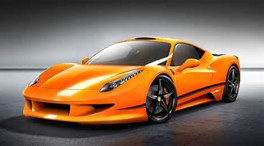 Ferrari 458 Italia Orange