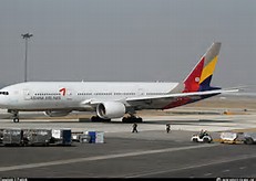 Asiana Airlines Boeing 777