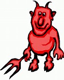 Devil Fork Clip Art