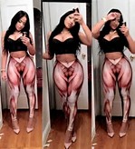 Muscular Girls Yoga Pants