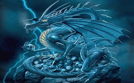 Cool Blue Dragons