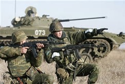 Modern Russian Military Troops