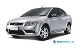 Silver Ford Car Rental