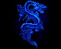 Blue Fire Dragon