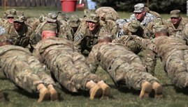 Military Push UPS