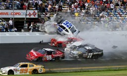NASCAR Race Car Crashes